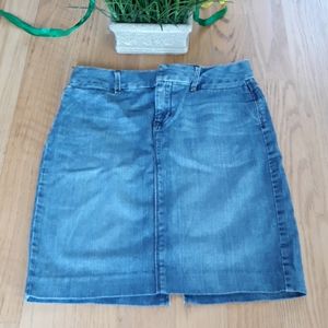 Gap Jean's Dark Blue Cotton Denim Skirt